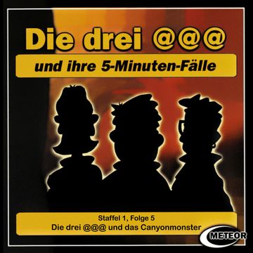 Die drei @@@ und das Canyonmonster (Staffel 1, Folge 5) audiobook, Nikolaus Hartmann, Sascha Gutzeit.