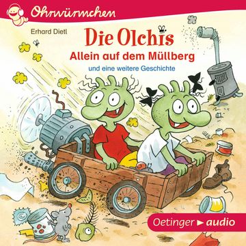 Die Olchis. Allein auf dem Müllberg und eine weitere Geschichte audiobook, Erhard Dietl