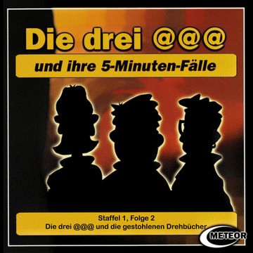 Die drei @@@ und die gestohlenen Drehbücher (Staffel 1, Folge 2) audiobook, Nikolaus Hartmann, Sascha Gutzeit.
