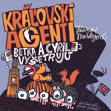 Kráľovskí agenti audiobook, Diana Mašlejová