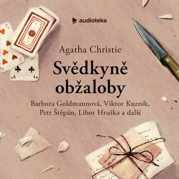 Svědkyně obžaloby audiobook, Agatha Christie
