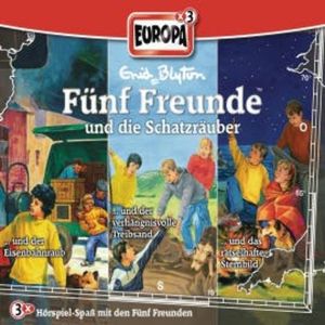 3er-Box: Fünf Freunde und die Schatzräuber, Gabriele Hartmann