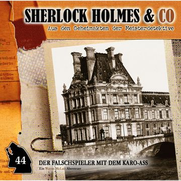 Der Falschspieler mit dem Karo-Ass (Sherlock Holmes & Co 44) audiobook, Paul Burghardt