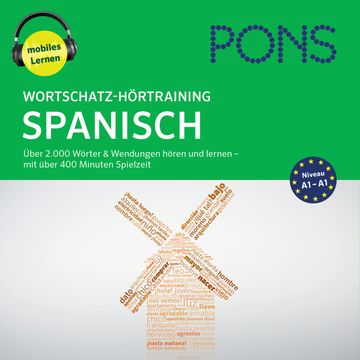 PONS Wortschatz-Hörtraining Spanisch audiobook, PONS