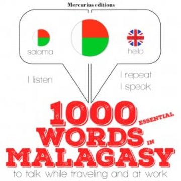 1000 essential words in Malagasy audiobook, JM Gardner