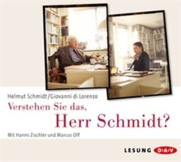 Verstehen Sie das, Herr Schmidt? audiobook, Giovanni di Lorenzo, Helmut Schmidt