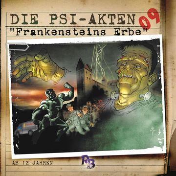 Frankensteins Erbe (Die PSI-Akten 9) audiobook, Simeon Hrissomallis