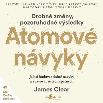 Atomové návyky audiobook, James Clear