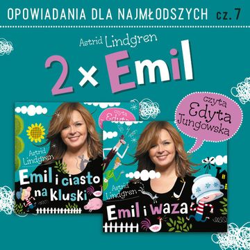 2 x Emil cz. 3 audiobook, Astrid Lindgren