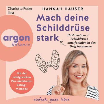 Mach deine Schilddrüse stark - Wie du Hashimoto und Schilddrüsenunterfunktion in den Griff bekommst (Ungekürzte Lesung) audiobook, Hannah Hauser
