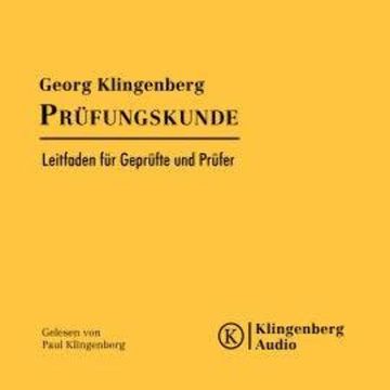 Prüfungskunde - Leitfaden für Geprüfte und Prüfer (Ungekürzt) audiobook, Georg Klingenberg