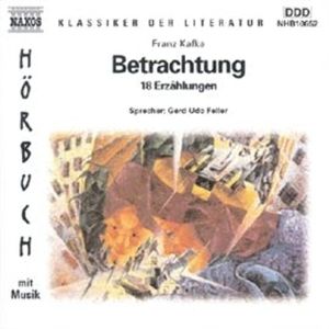 Betrachtung - 18 Erzählungen, Franz Kafka