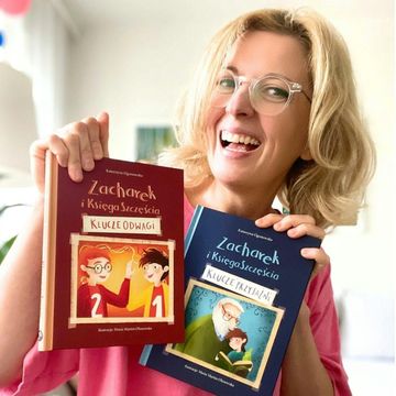 Zacharek Księga Szczęścia. Klucze Odwagi. Książki dla dzieci 5-9 lat audiobook, Anna Jankowska