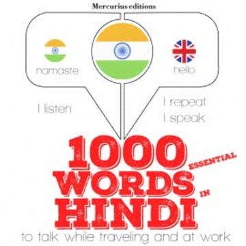 1000 essential words in Hindi audiobook, JM Gardner