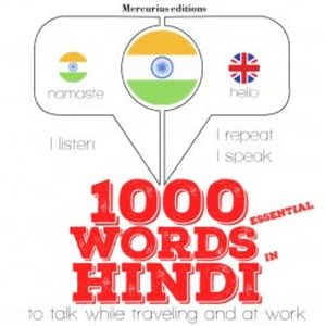 1000 essential words in Hindi, JM Gardner