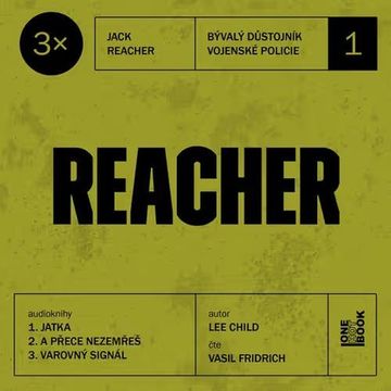 3x Reacher #1 audiobook, Lee Child