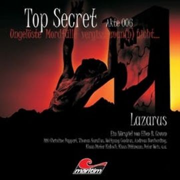 Lazarus (Top Secret, Akte 6) audiobook, Ellen B. Crown