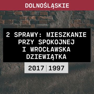 Dolnośląskie: 2 sprawy - Mieszkanie przy Spokojnej i Wrocławska dziewiątka audiobook, Aleksandra Orłowska