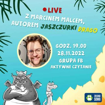 Jaszczurka Drago wywiad z autorem audiobook, Anna Jankowska