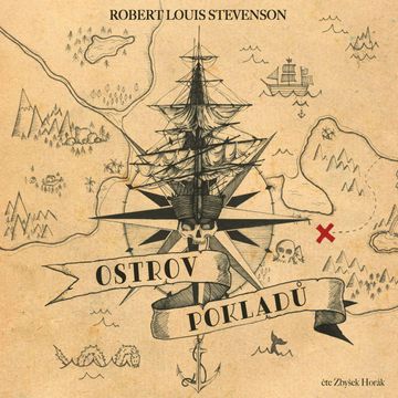 Ostrov pokladů audiobook, Robert Louis Stevenson