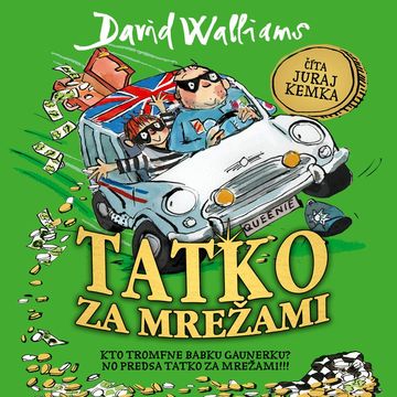 Tatko za mrežami audiobook, David Walliams