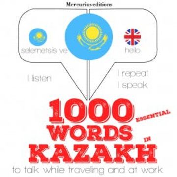 1000 essential words in kazakh audiobook, JM Gardner