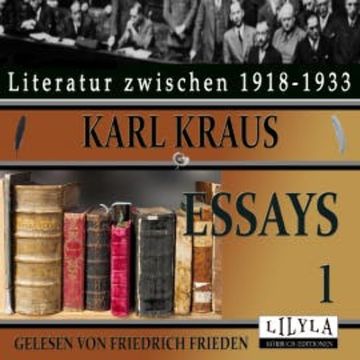 Essays 1 audiobook, Karl Kraus