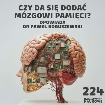 #224 Ulepszanie ludzkiego mózgu - co już się dzieje, a co się (raczej) nie wydarzy? | dr Paweł Boguszewski audiobook, Karolina Głowacka