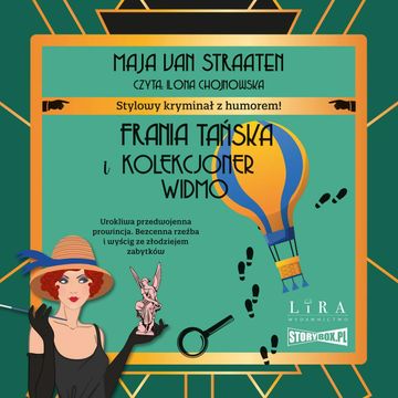 Frania Tańska i Kolekcjoner Widmo audiobook, Maja van Straaten