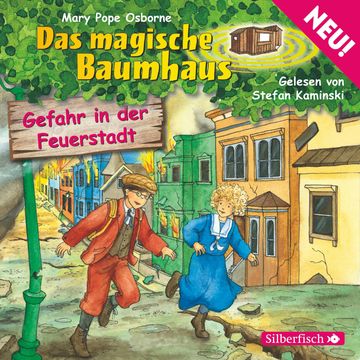 Gefahr in der Feuerstadt audiobook, Mary Pope Osborne