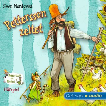 Pettersson zeltet audiobook, Sven Nordqvist