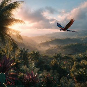 Tropikalna dżungla – ptaki tropikalne, Naturiconia