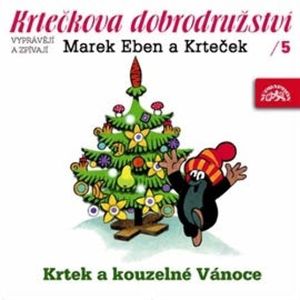 Krtečkova dobrodružství 5 - Krtek a kouzelné Vánoce, Hana Doskočilová, Jan Fuchs