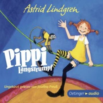 Pippi Langstrumpf audiobook, Astrid Lindgren