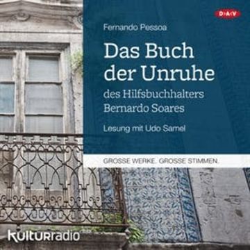 Das Buch der Unruhe des Hilfsbuchhalters Bernardo Soares audiobook, Fernando Pessoa