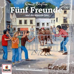 Folge 136: Fünf Freunde und der wütende Stier, Enid Blyton
