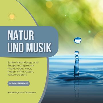 Natur und Musik: Sanfte Naturklänge und Entspannungsmusik (Wald, Vögel, Meer,  Regen, Wind, Ozean, Wassertropfen) audiobook, Natur Musik Verlag