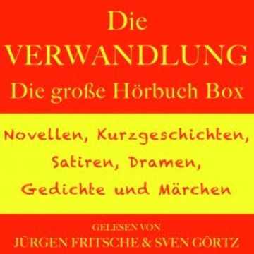 Die Verwandlung – sowie zahlreiche weitere Meisterwerke der Weltliteratur audiobook, Diverse