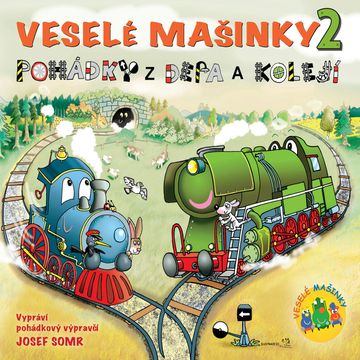 Veselé mašinky 2 audiobook, Milan Zimmermann, Radek Adamec