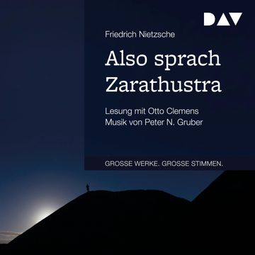 Also sprach Zarathustra audiobook, Friedrich Nietzsche