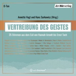 Vertreibung des Geistes, Annette Vogt, Hans Sarkowicz