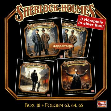 Sherlock Holmes - Die geheimen Fälle des Meisterdetektivs, Box 18: Folgen 63, 64, 65 audiobook, Amy Onn, Arthur Conan Doyle