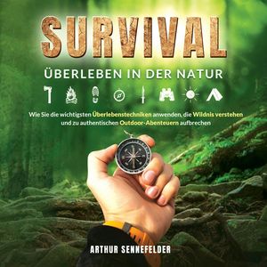 Survival – Überleben in der Natur: Wie Sie die wichtigsten Überlebenstechniken anwenden, die Wildnis verstehen und zu authentisc, Arthur Sennefelder