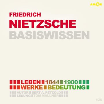 Friedrich Nietzsche (1844-1900) - Leben, Werke, Bedeutung - Basiswissen (ungekürzt) audiobook, Bert Alexander Petzold