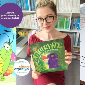 Labirynt, gdzie chowa się to, co warto odnaleźć (wiek 6+) audiobook, Anna Jankowska