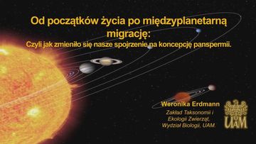 Od początków życia po międzyplanetarną migrację - Weronika Erdmann audiobook, Wszechnica FWW