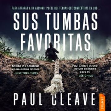Sus tumbas favoritas audiobook, Paul Cleave