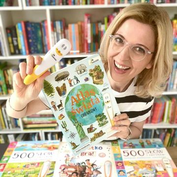 Atlas świata obrazkowy z interaktywnym piórem Kakadu. Książki dla dzieci 5-9 lat audiobook, Anna Jankowska