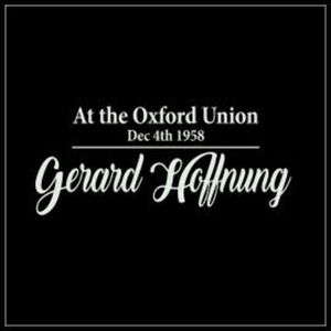 Gerard Hoffnung at the Oxford Union, Gerard Hoffnung