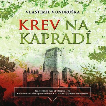 Krev na kapradí audiobook, Vlastimil Vondruška